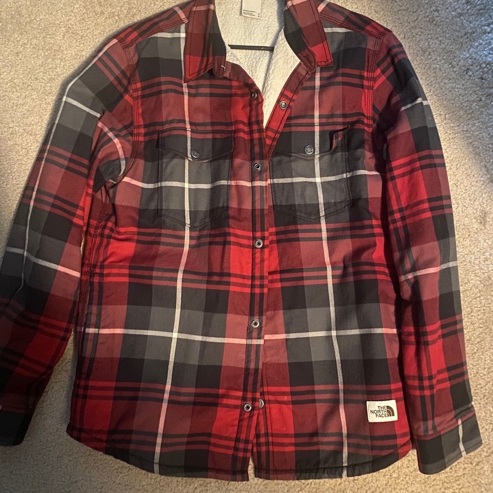 Men’s north face flannel